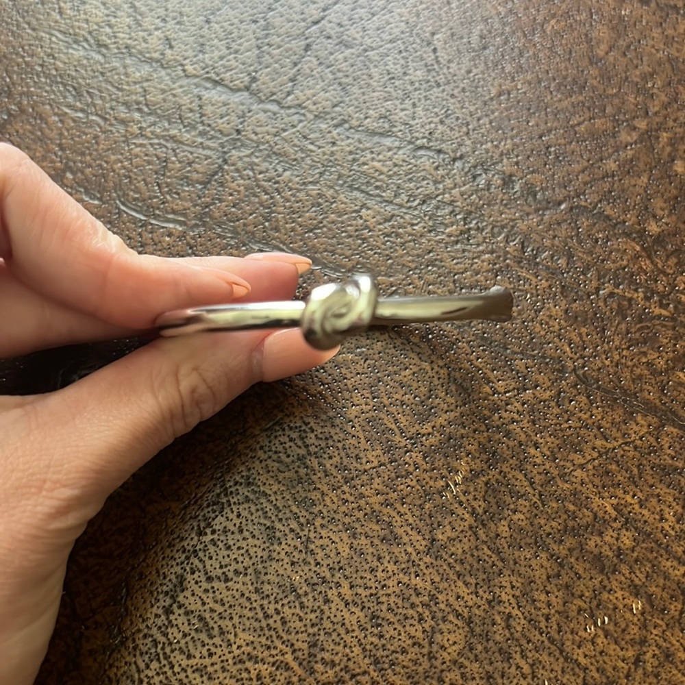 Kate Spade Knot Bracelet Silver